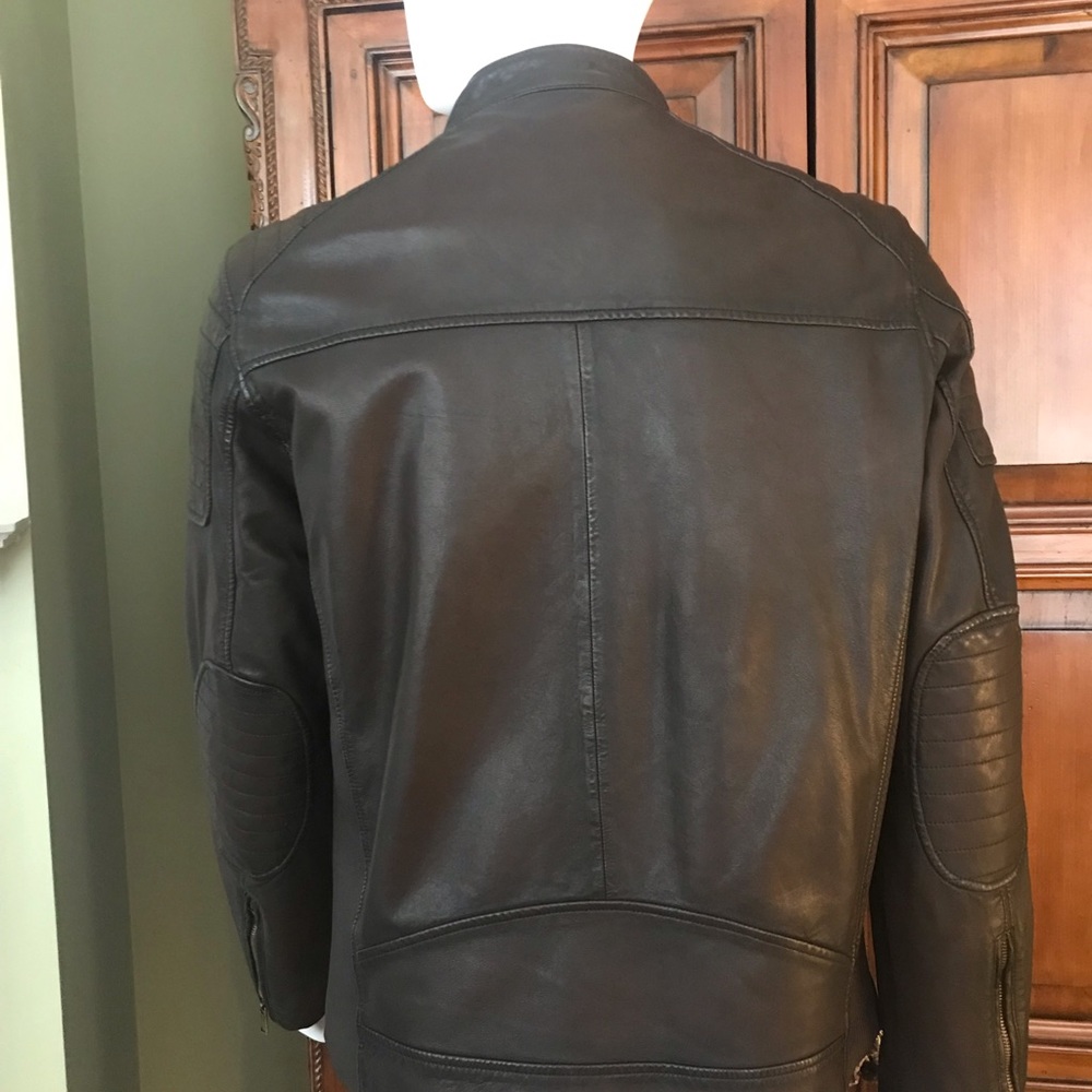 Wilson’s leather Men’s Jacket Large Brown - Picture 5 of 13